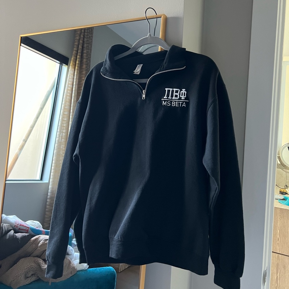 University Of Mississippi Pi Beta Phi Quarter Zip - image 1